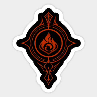 Pyro Element Sticker